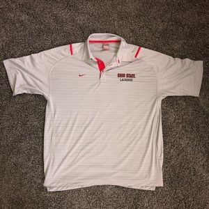 Nike Men’s L Polo Ohio State Lacrosse